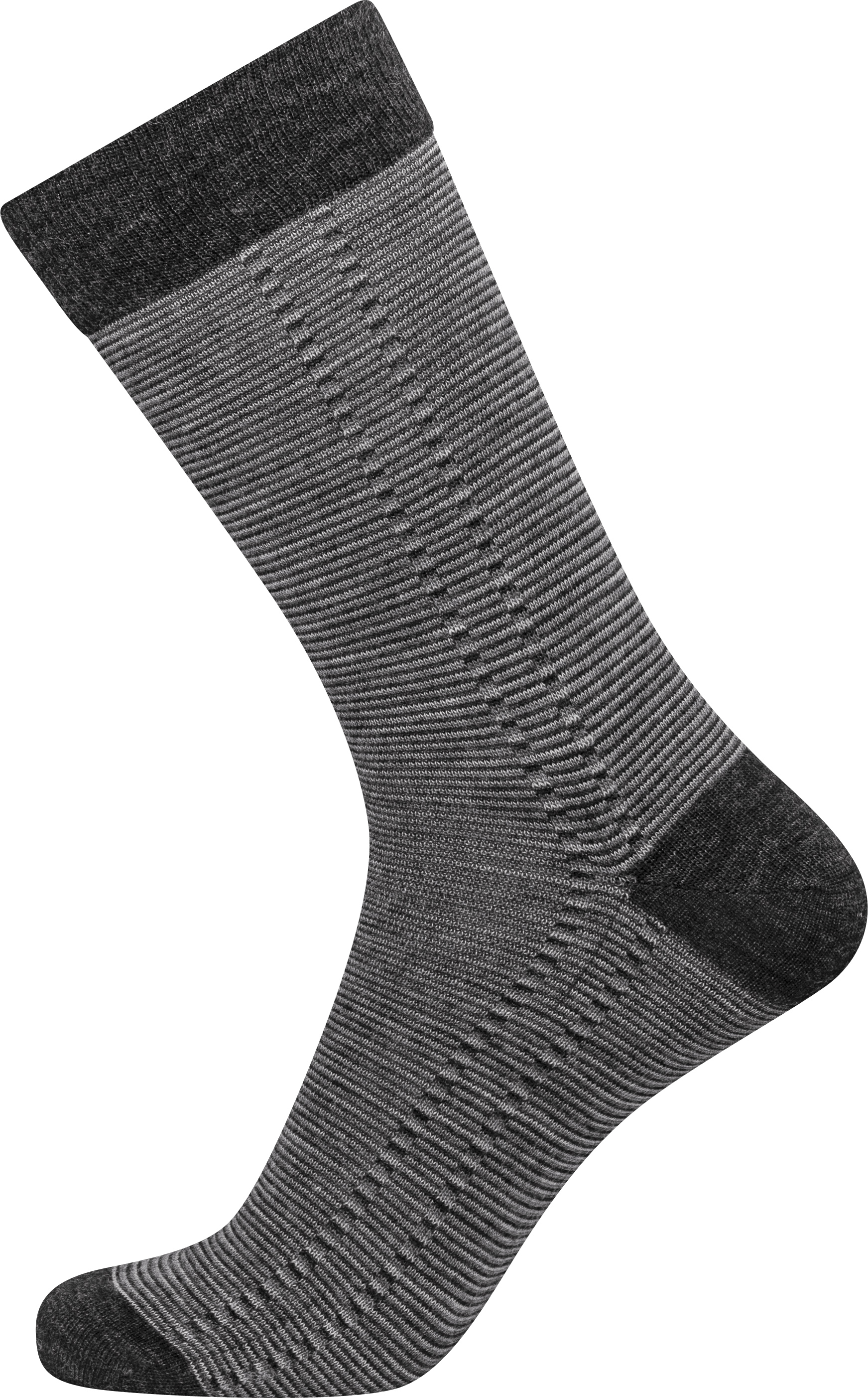 mørkegrå og grå med striber