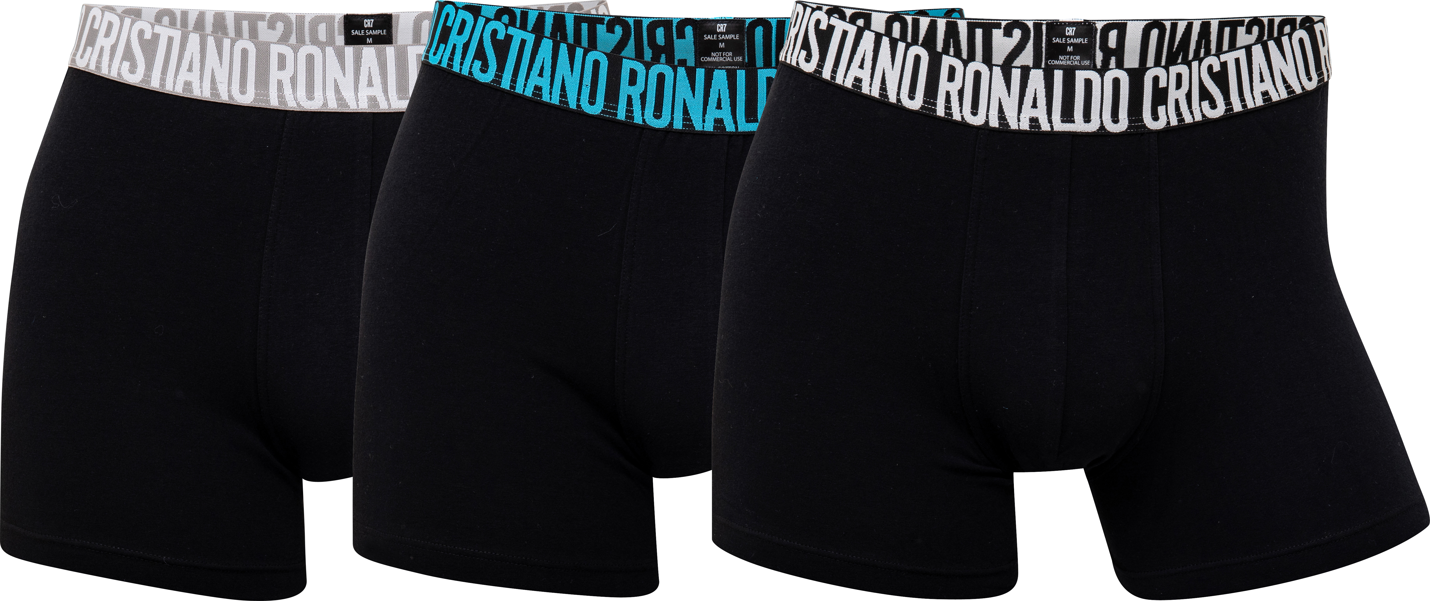 sort med sort og grå elastik